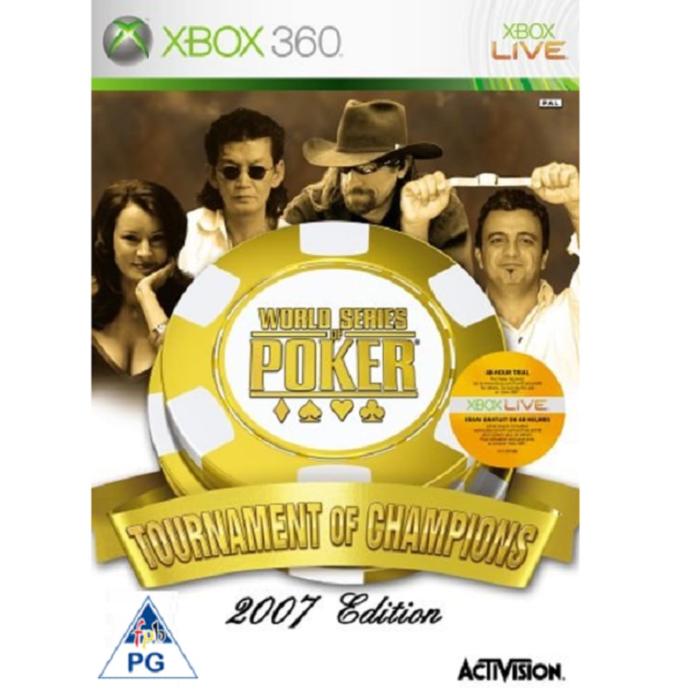 World Series of Poker sur Xbox