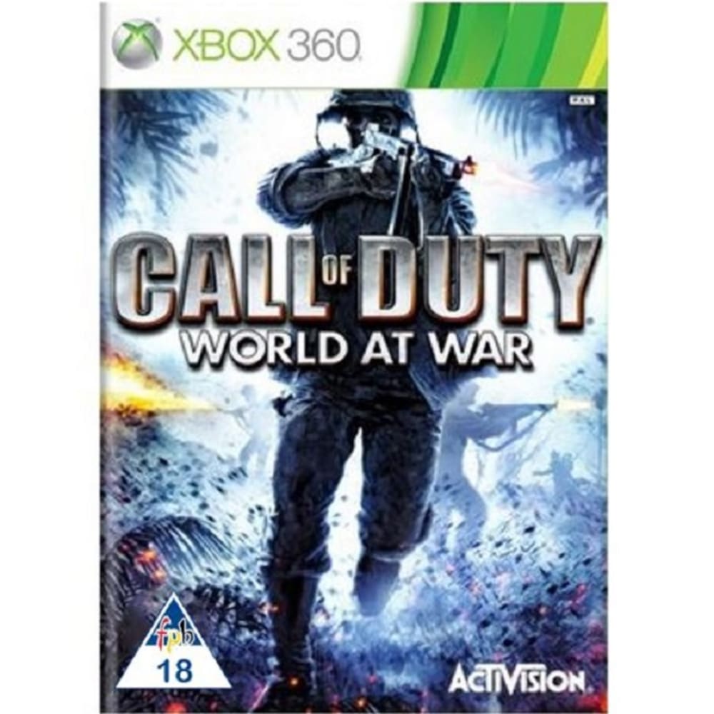 MICROSOFT CALL OF DUTY WORLD AT WAR (XBOX 360)