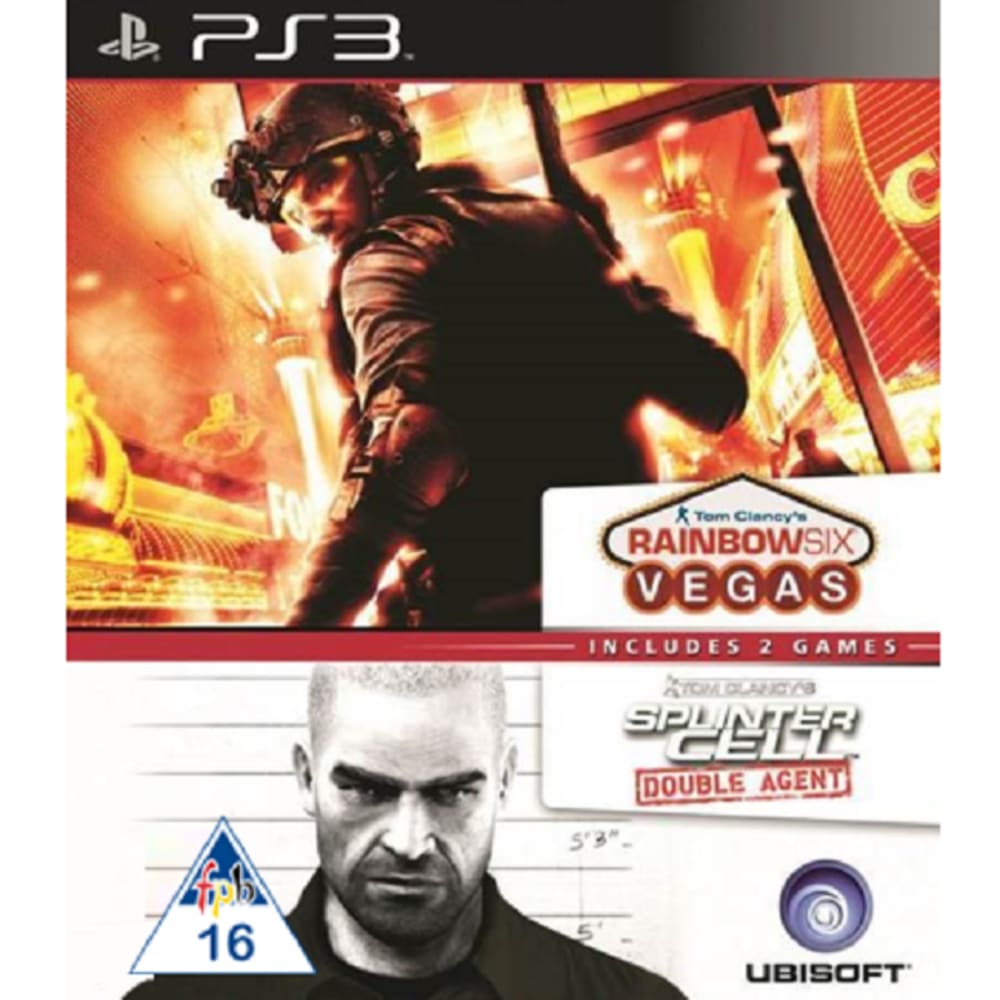 SONY ESSENTIALS PS3: SPLINTER CELL DOUBLE AGENT+ RAINBOW 6 VEGAS (PS3)