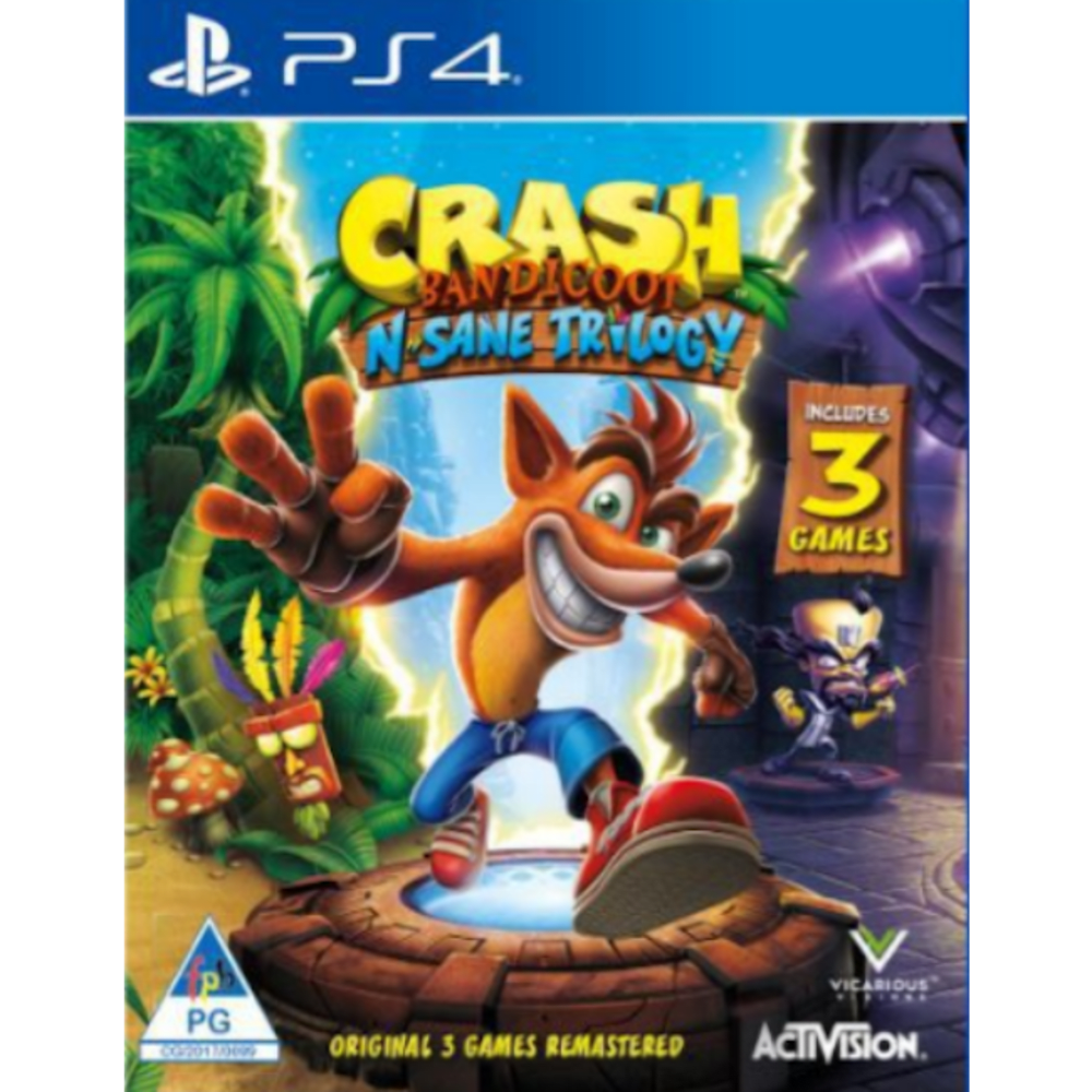SONY CRASH BANDICOOT: N.SANE TRILOGY (PS4)