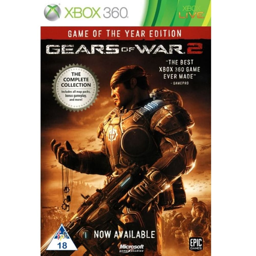 Pre-Owned | Microsoft Gears Of War 2 - Game Of The Year Edition (Xbox ...
