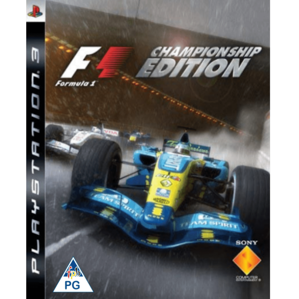 SONY FORMULA ONE CHAMPIONSHIP EDITION (PS3)