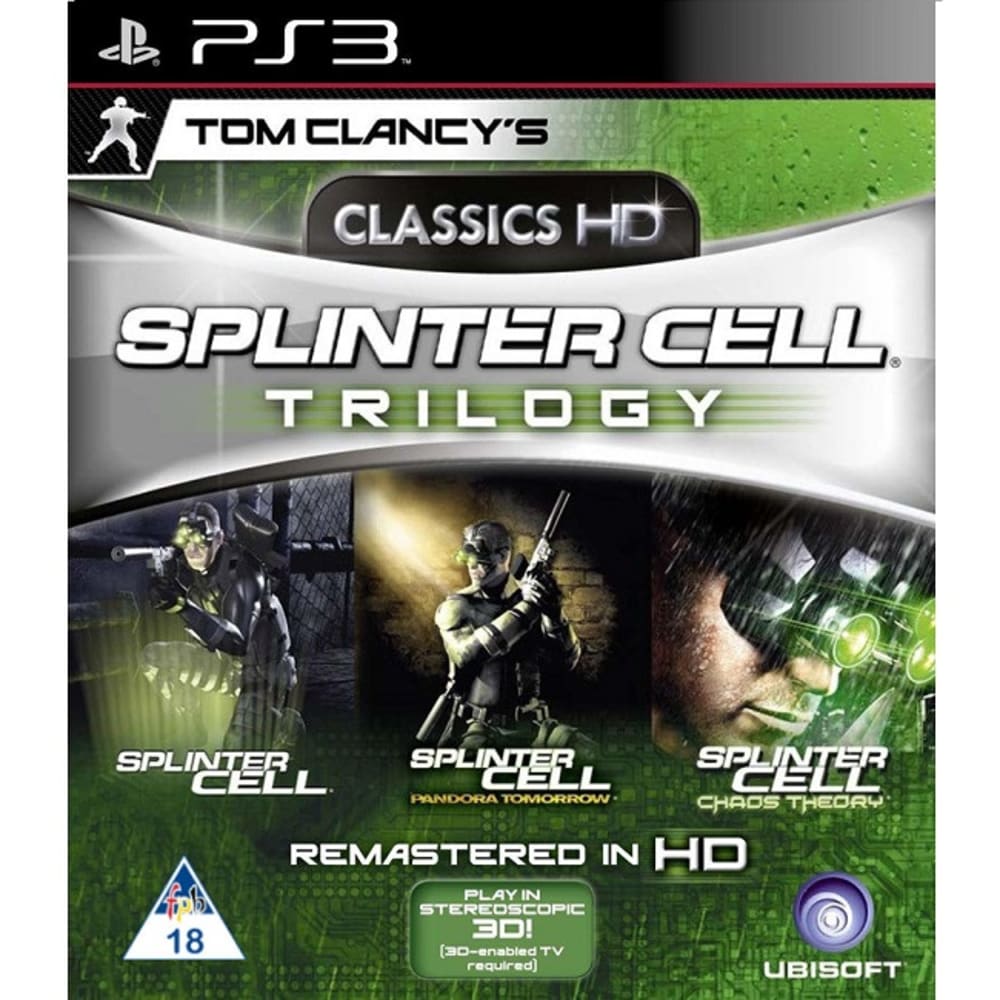 SONY SPLINTER CELL TRILOGY (PS3)