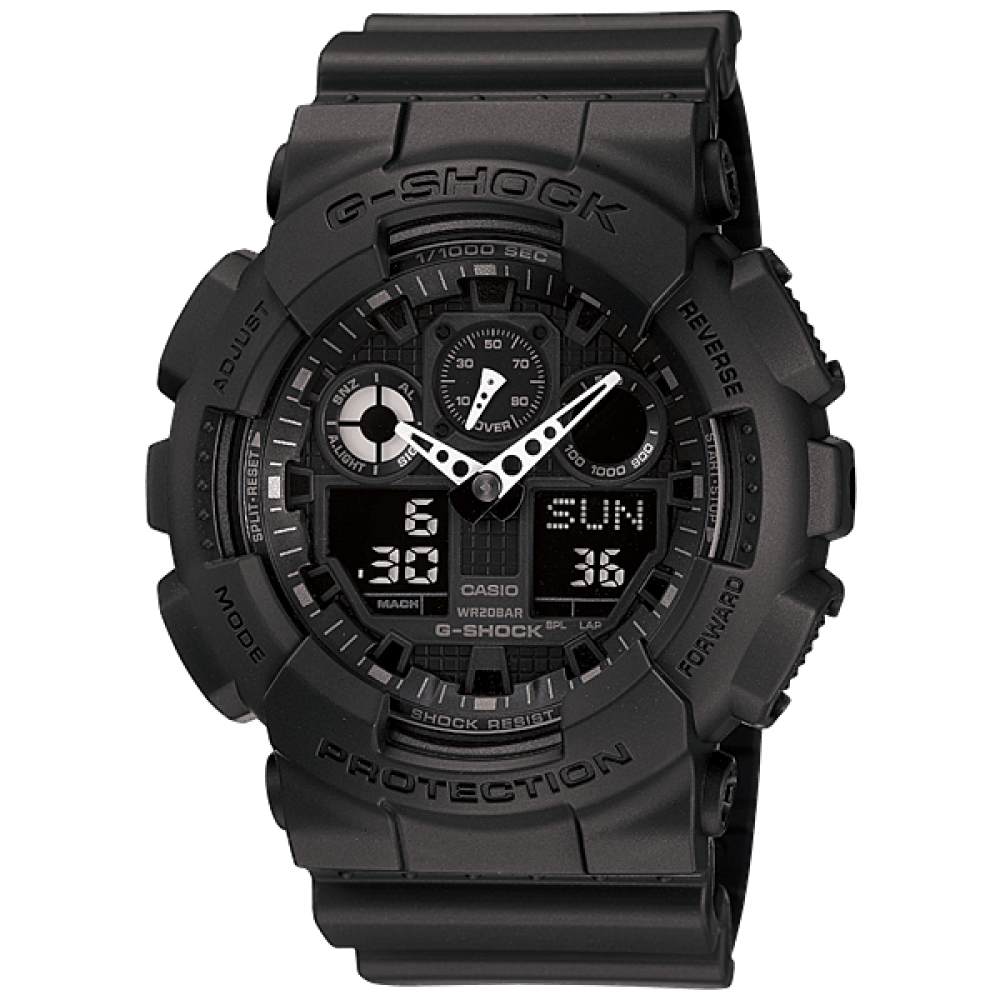 CASIO GENTS G-SHOCK DIGITAL WATCH (GA100-1A1)