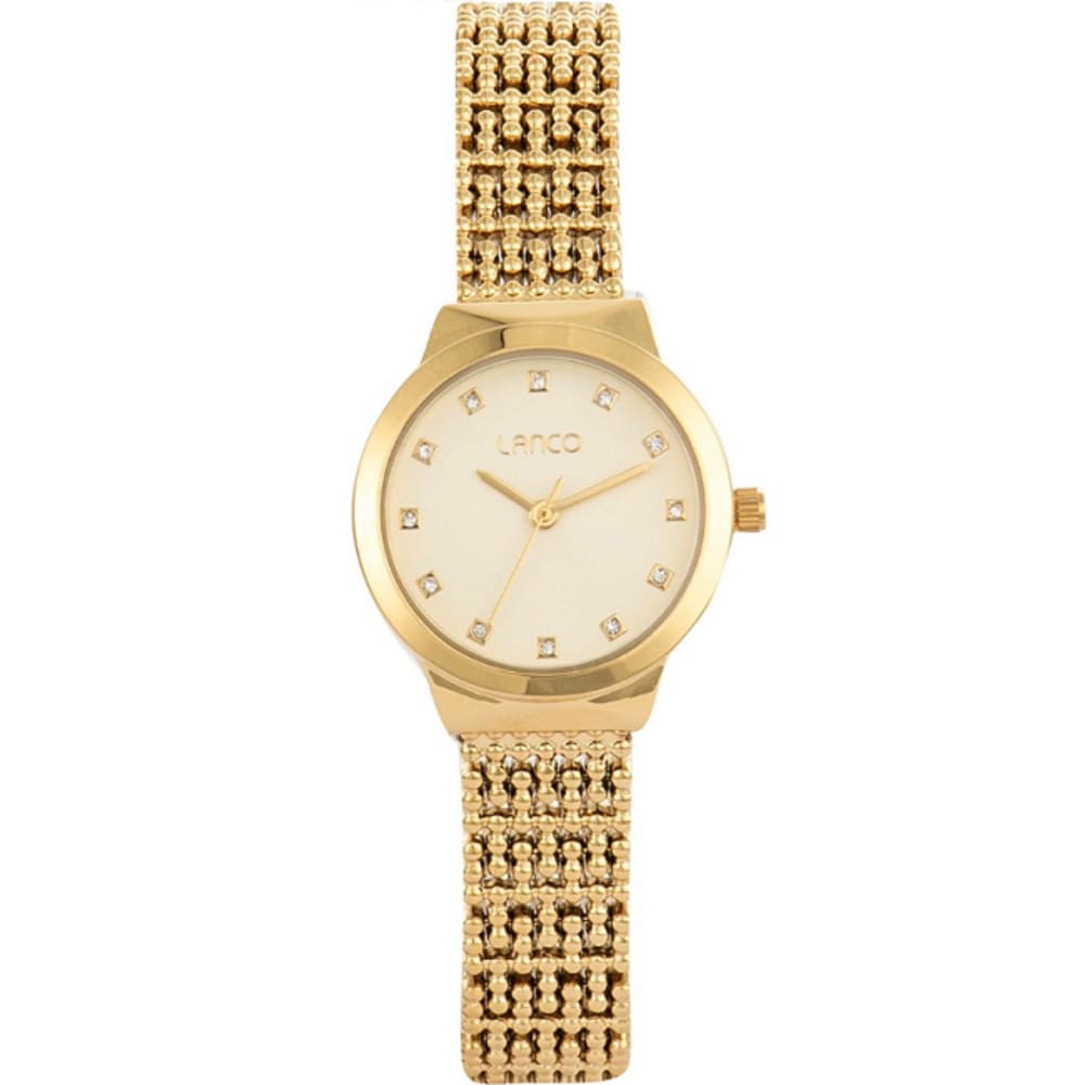 LANCO LADIES GOLD CHAIN STRAP ANALOGUE WATCH