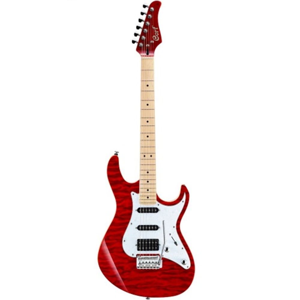 CORT 25.5" TRANS RED ELECTRIC GUITAR (G250DX)