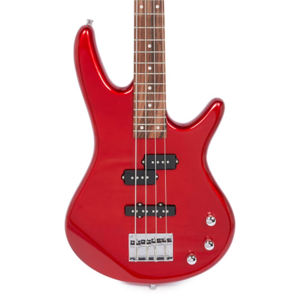 SANCHEZ RED 4 STRING BASS GUITAR (SZB-PB-J)