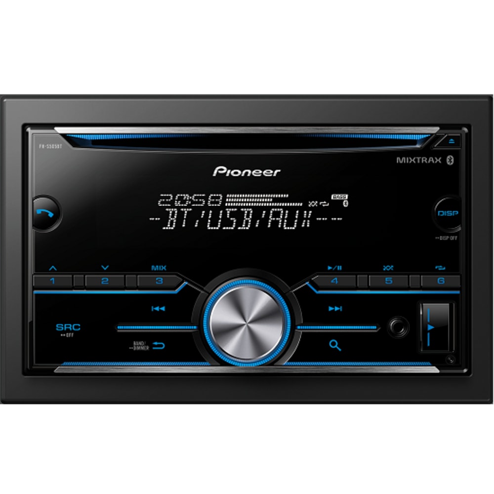 PIONEER 50W DOUBLE DIN DECK (FH-S505BT)