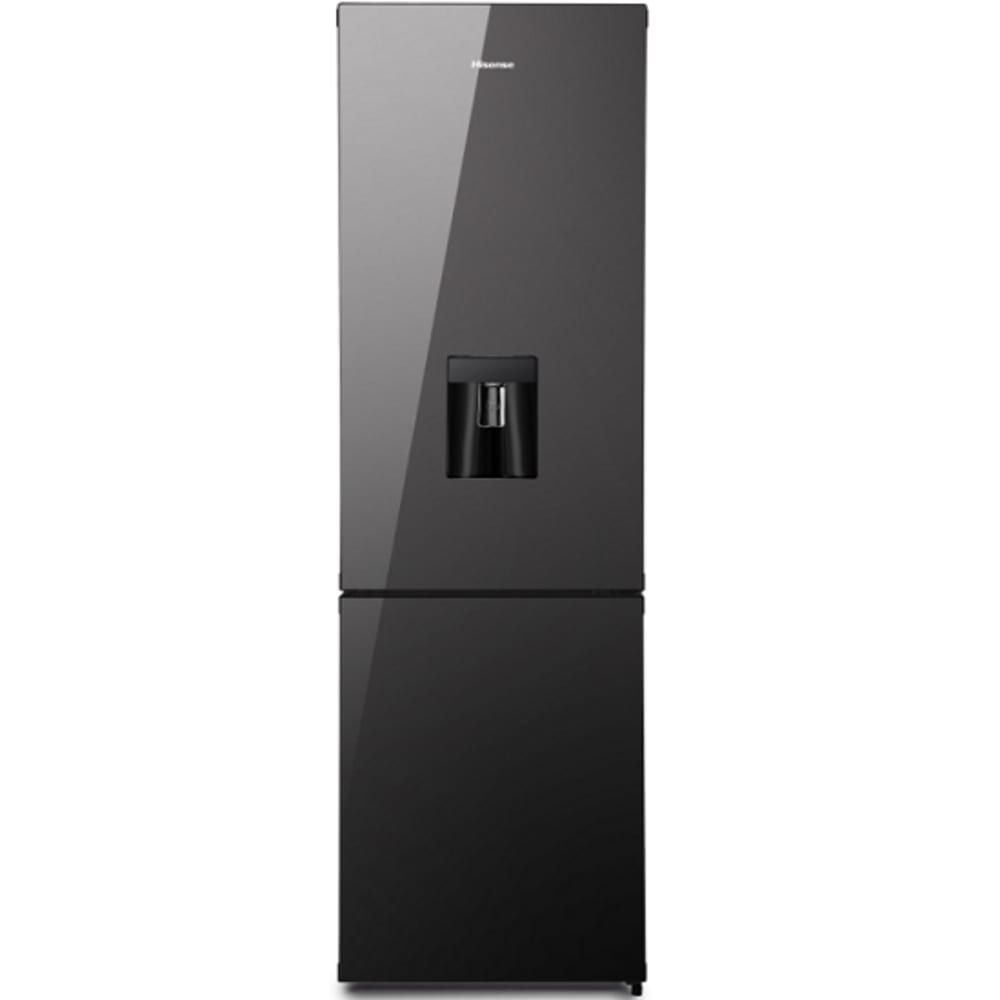 HISENSE BLACK MIRROR 268L DOUBLE DOOR FRIDGE (H360BMI-WD)