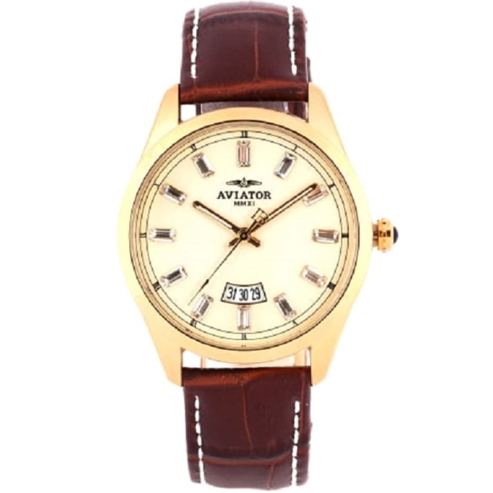 AVIATOR GENTS ANALOGUE WATCH (3911GCHP)
