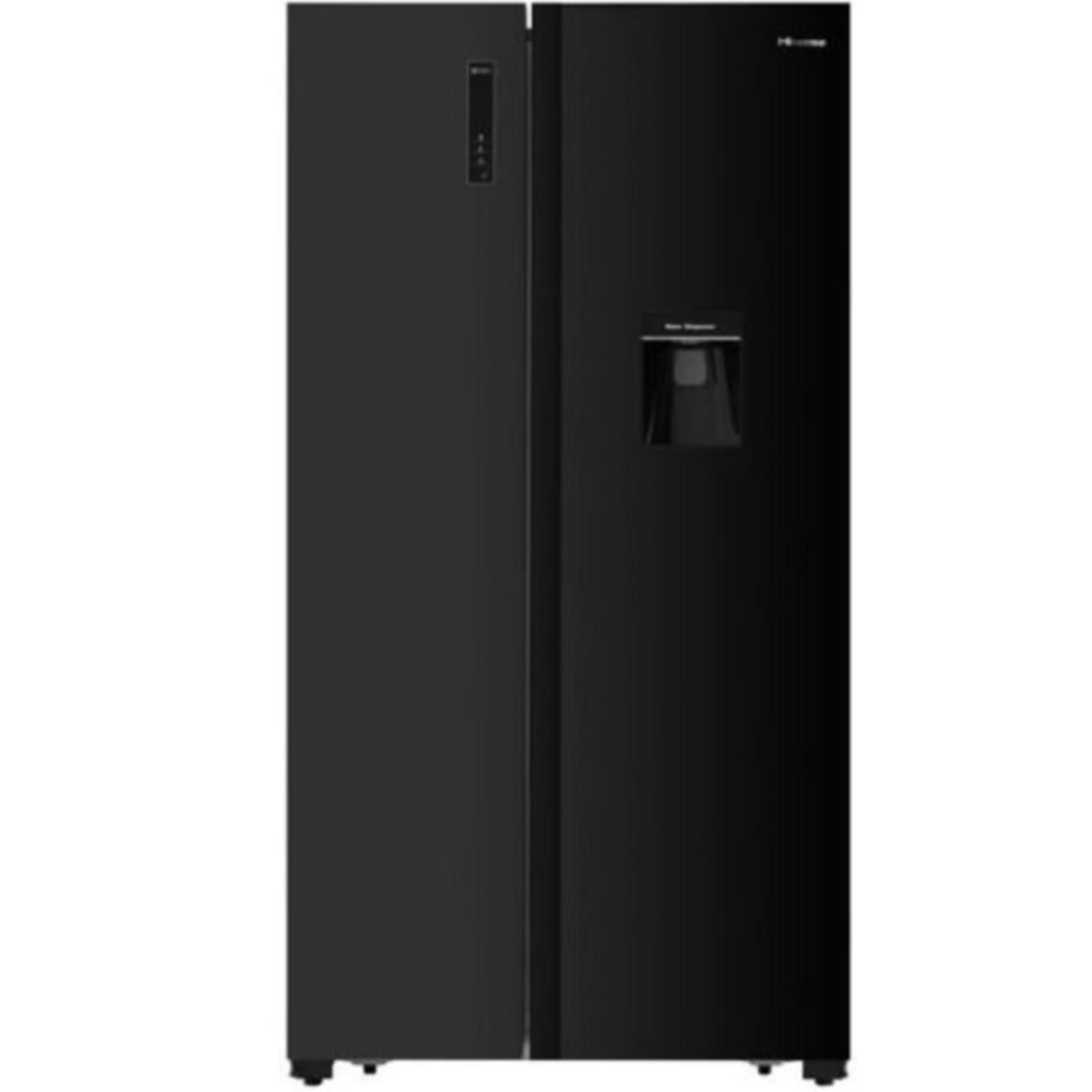 HISENSE BLACK MIRROR 514L SIDE BY SIDE FRIDGE (H670SMIB-WD)