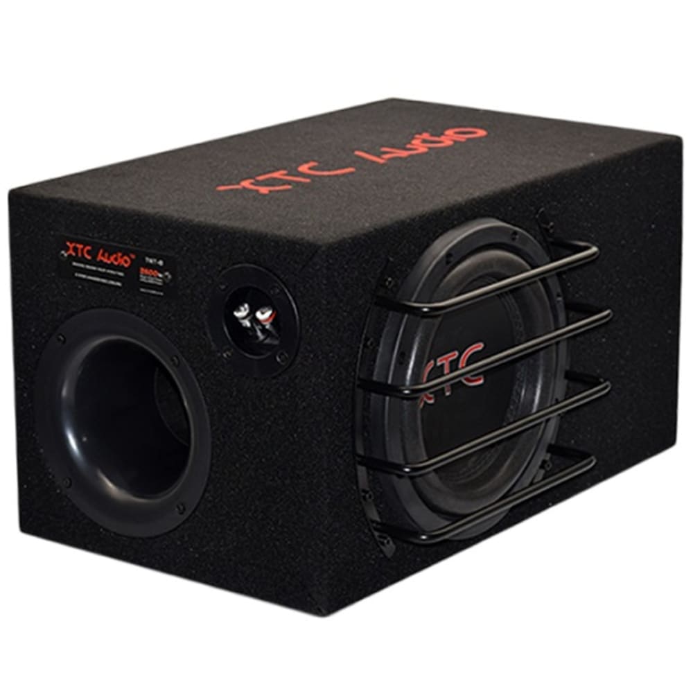 XTC 8" 2500W SUB WOOFER W/ENCLOSURE (TNT08)