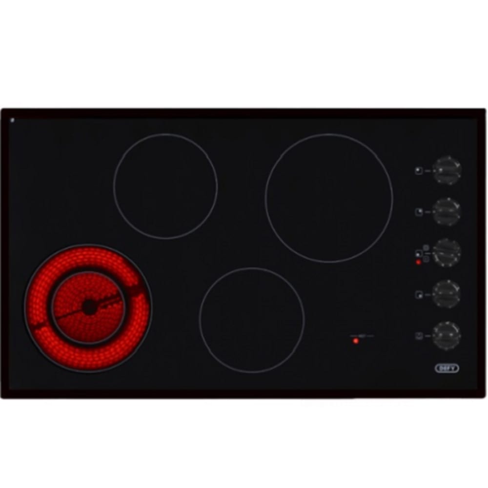 Defy BLACK 90CM 4 ELECTRIC VITROCERAMIC (DHD391)