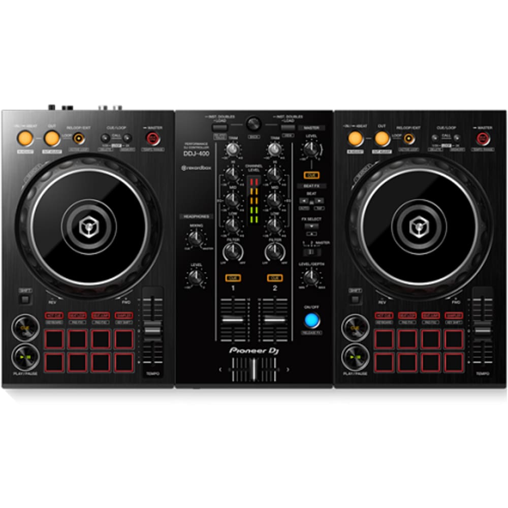 PIONEER BLACK 2CH DJ MIXER CONTROLLER (DDJ-400)