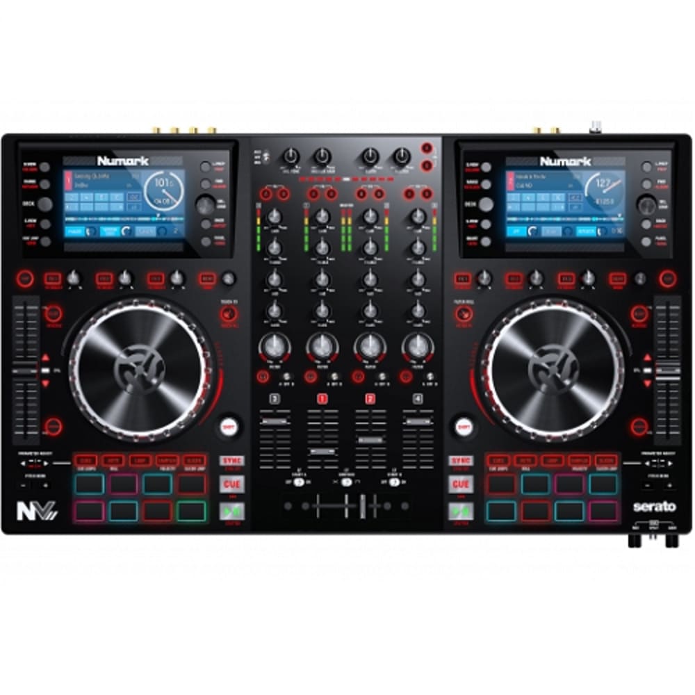 NUMARK BLACK 4CH DJ MIXER CONTROLLER (NVII)
