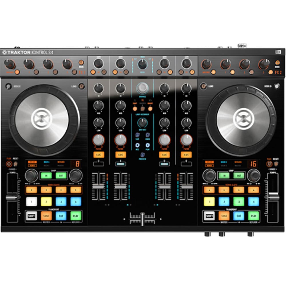 TRAKTOR BLACK 4CH KONTROL DJ CONTROLLER (S4 MK2)