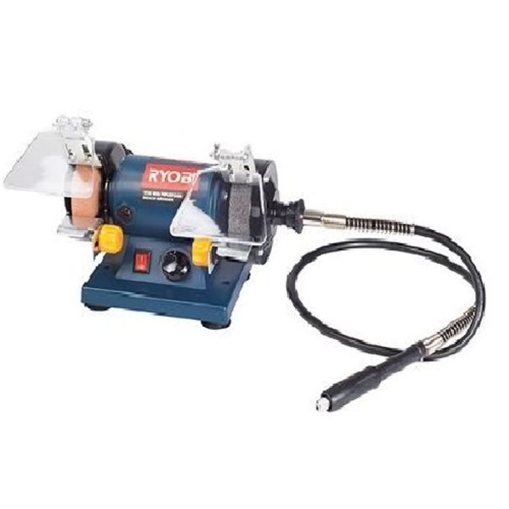 RYOBI 120W BENCH GRINDER (BG-120)