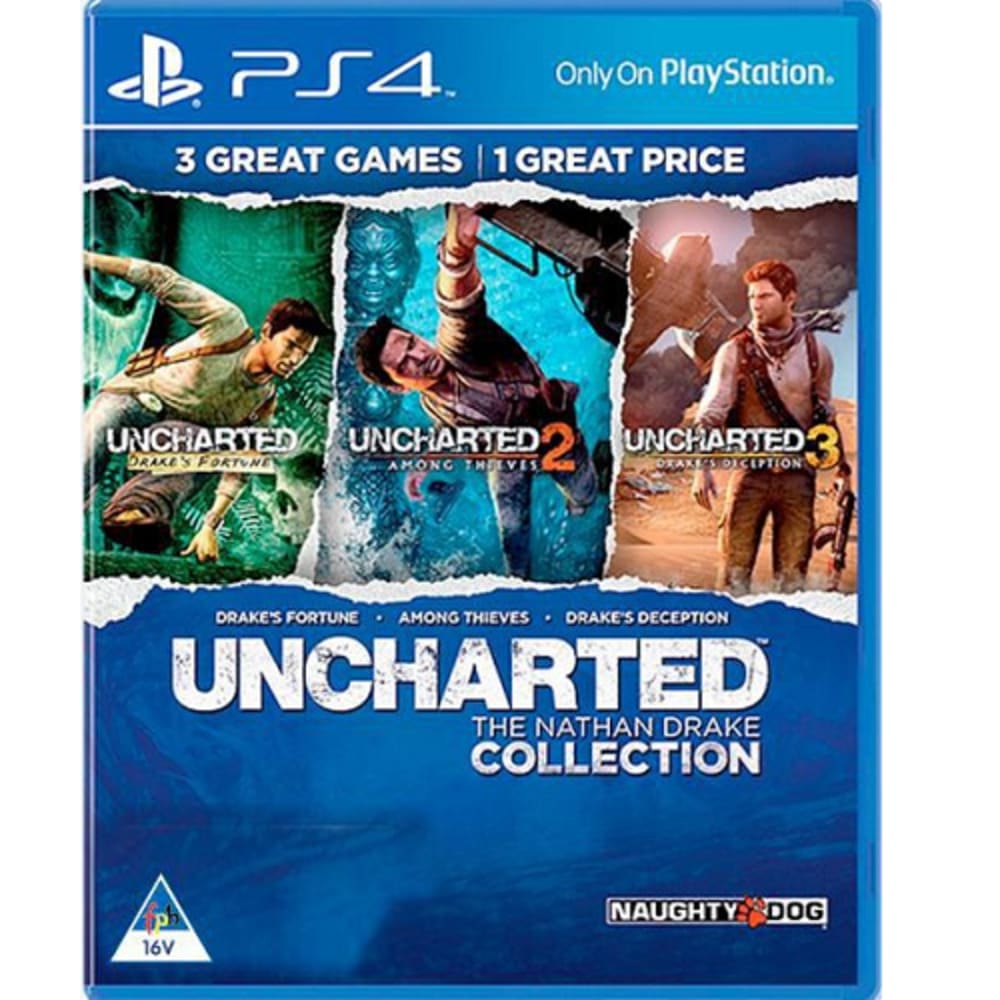 Pre-Owned | Sony Uncharted: The Nathan Drake Collection 3 In 1 (Ps4 ...