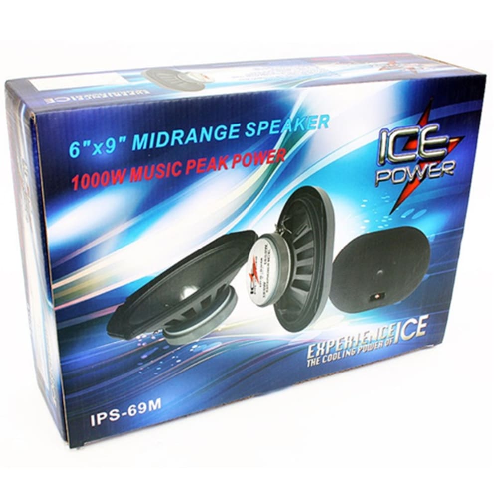 ICE_POWER 6X9" 1000W CAR SPEAKERS (IPS-69M)