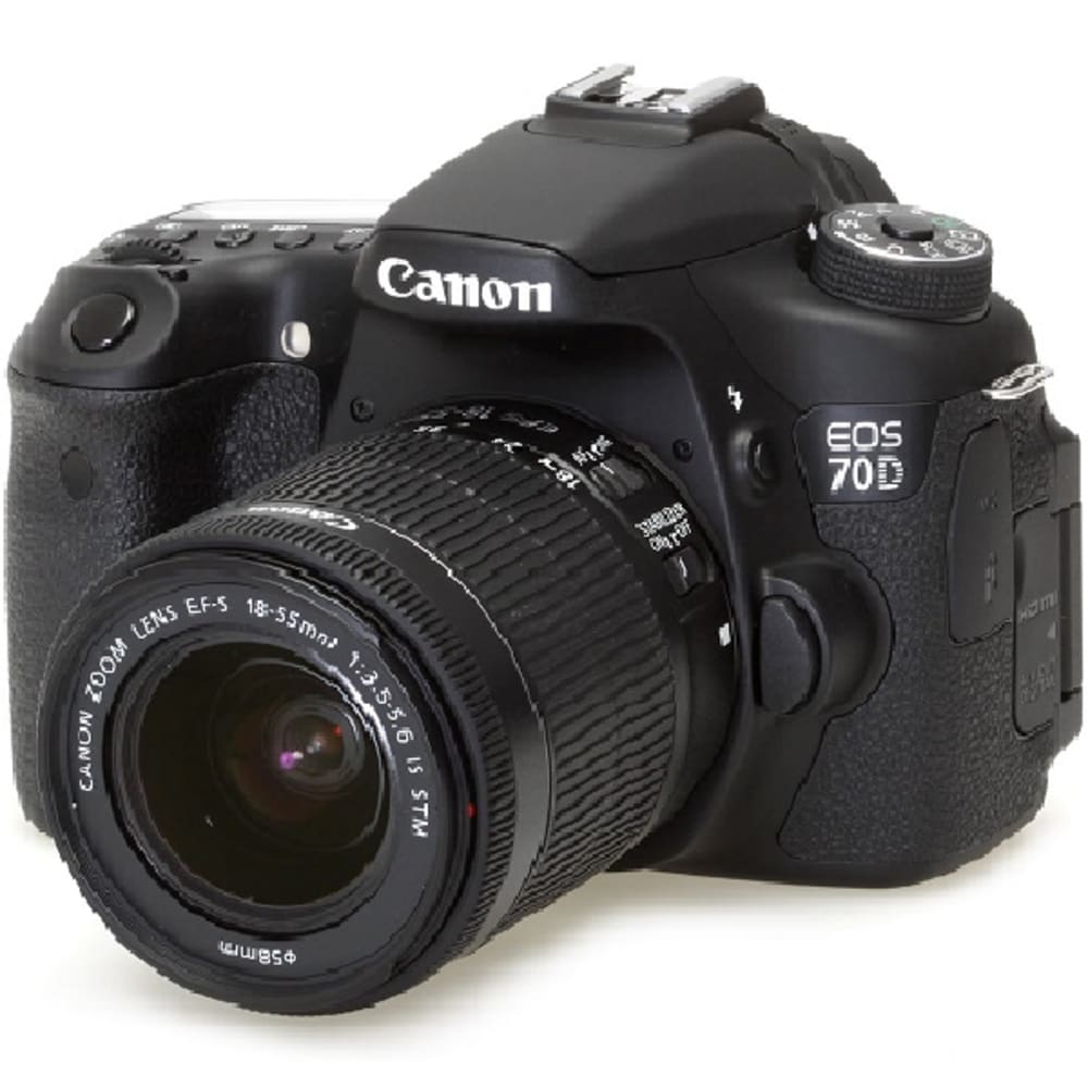 CANON BLACK DIGITAL CAMERA (EOS 70D)