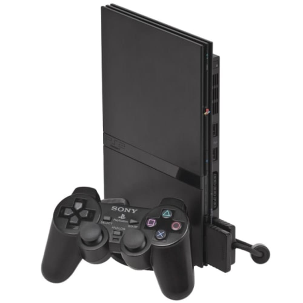 SONY BLACK PLAYSTATION 2 SLIM (8MB)