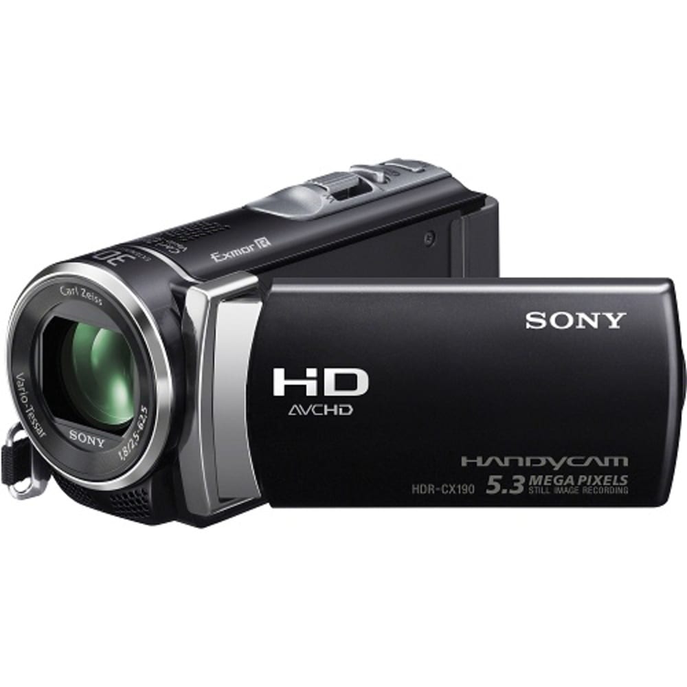 SONY 5.3MP HANDYCAM VIDEO CAMERA (HDR-CX190E)