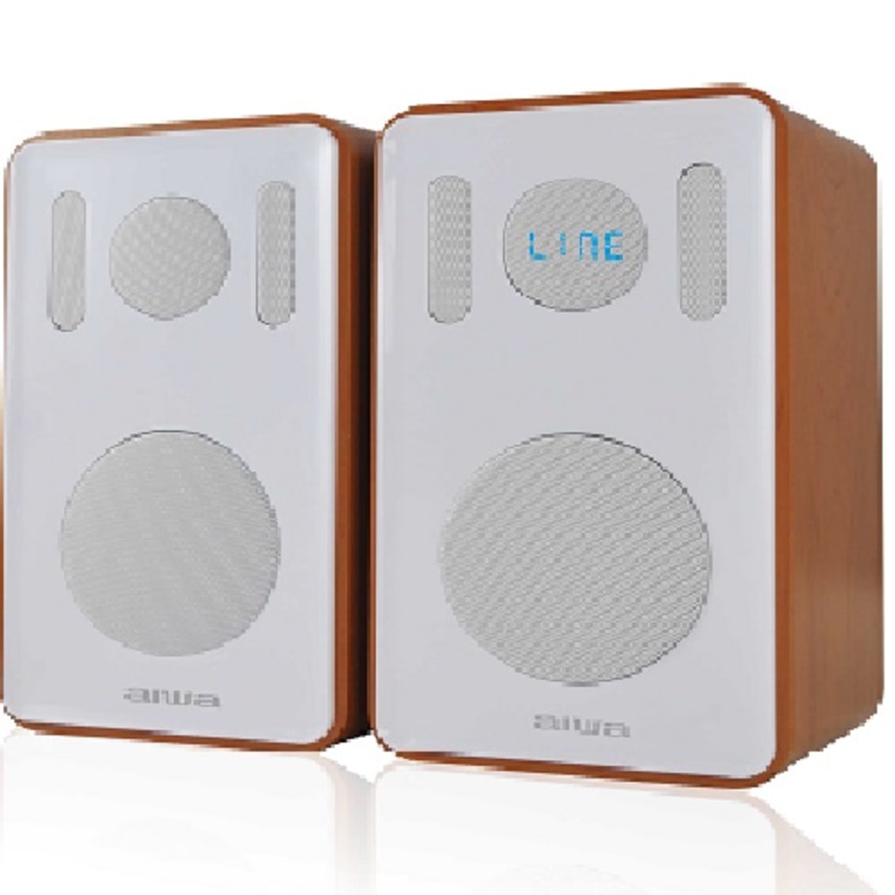 AIWA 205W BROWN BT MEDIA PLAYER SPEAKER (ABDT-205W)