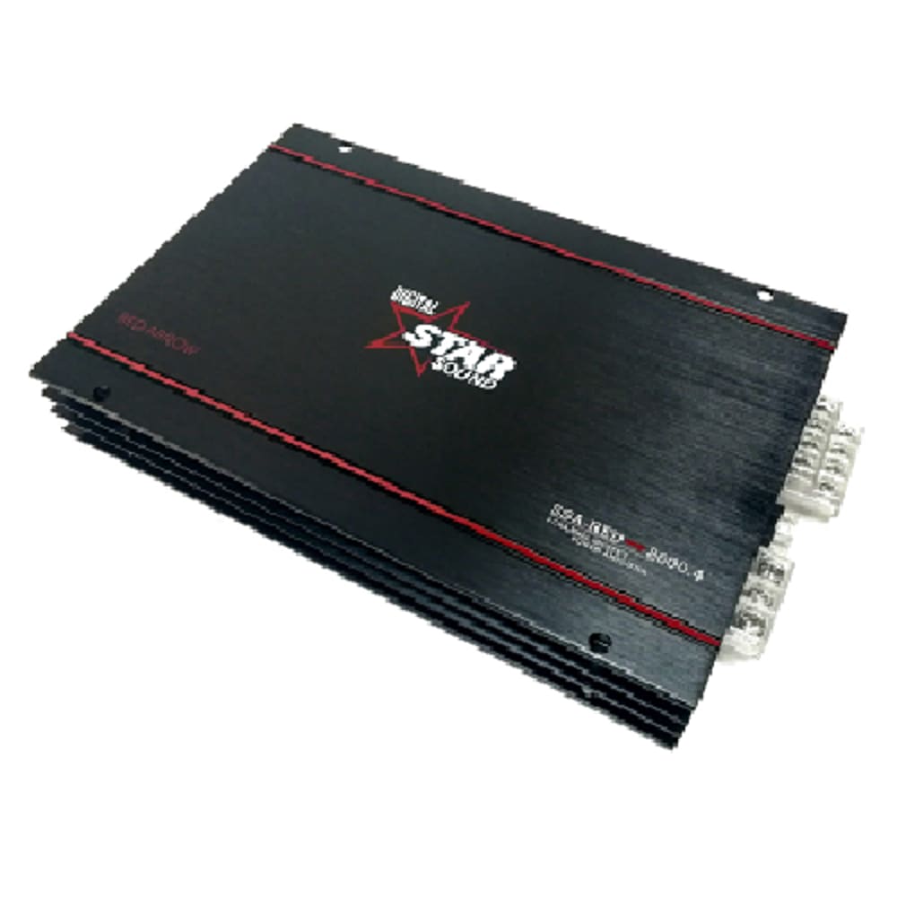 PreOwned Starsound 4ch Car Amplifier (SsaRed8600.4) Shop Now
