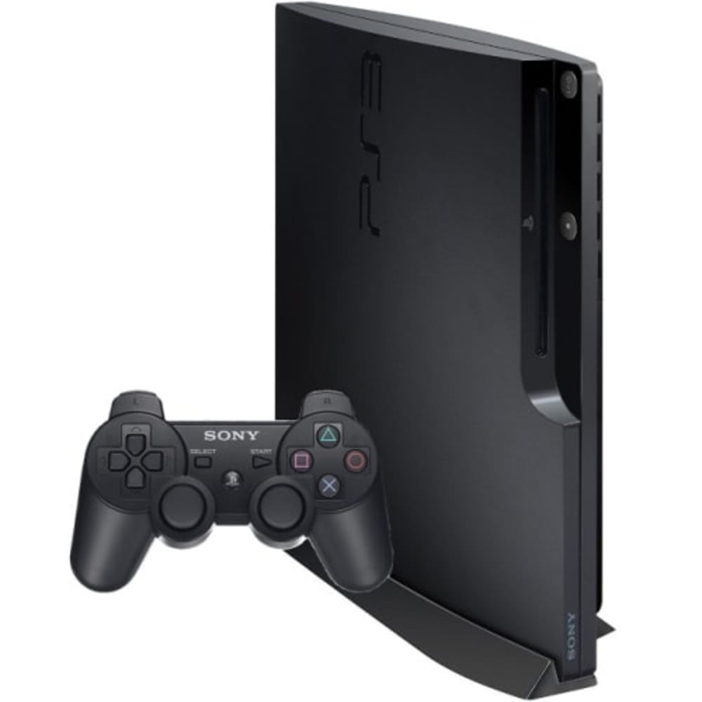 SONY BLACK PLAYSTATION 3 SLIM (500GB)
