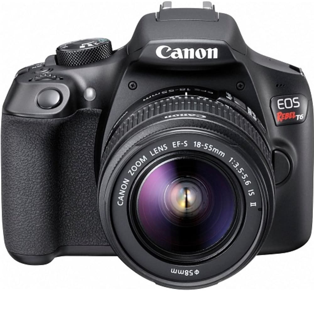 CANON 3" 18MP DIGITAL CAMERA (EOS REBEL T6)
