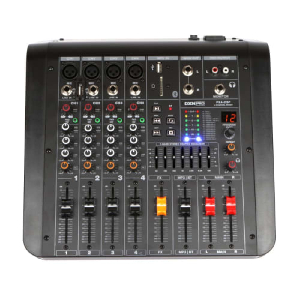 DIXON_PRO 4CH DJ LINE MIXER (PX4-DSP)