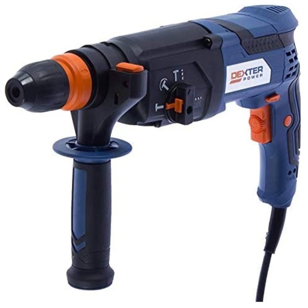 Pre-Owned | Dexter_power 800w Blue Hammer Drill (Z1c-Hw-2662srep ...