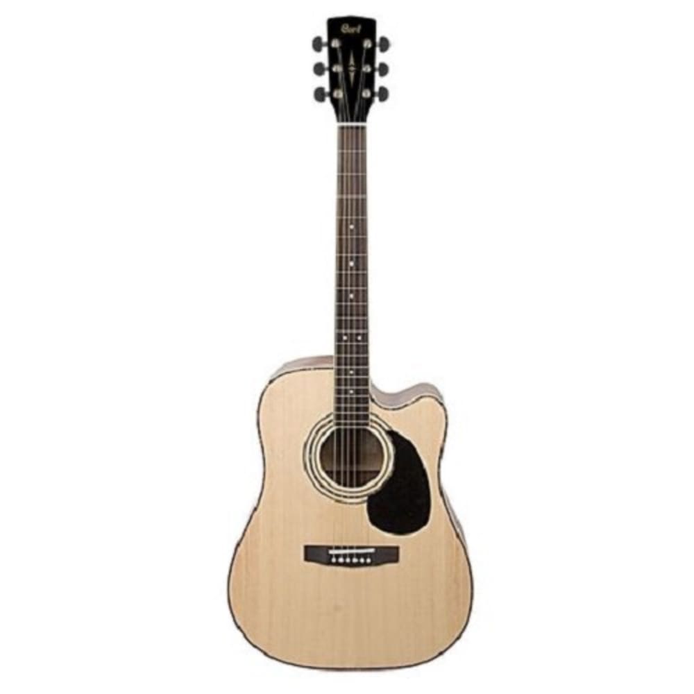 CORT 25.3" DREADNOUGHT NATURAL SATIN ACOUSTIC GUITAR (AD880CE NS)