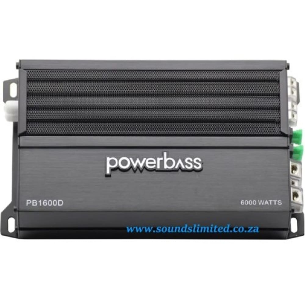 Pre-Owned | Powerbass 600w 1ch Car Amp (Pb1600d) | Shop Now