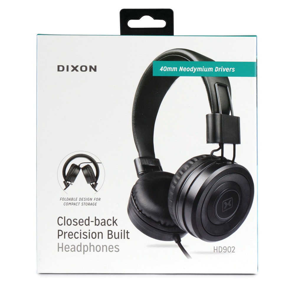 Dixon closed-back precision-built headphones