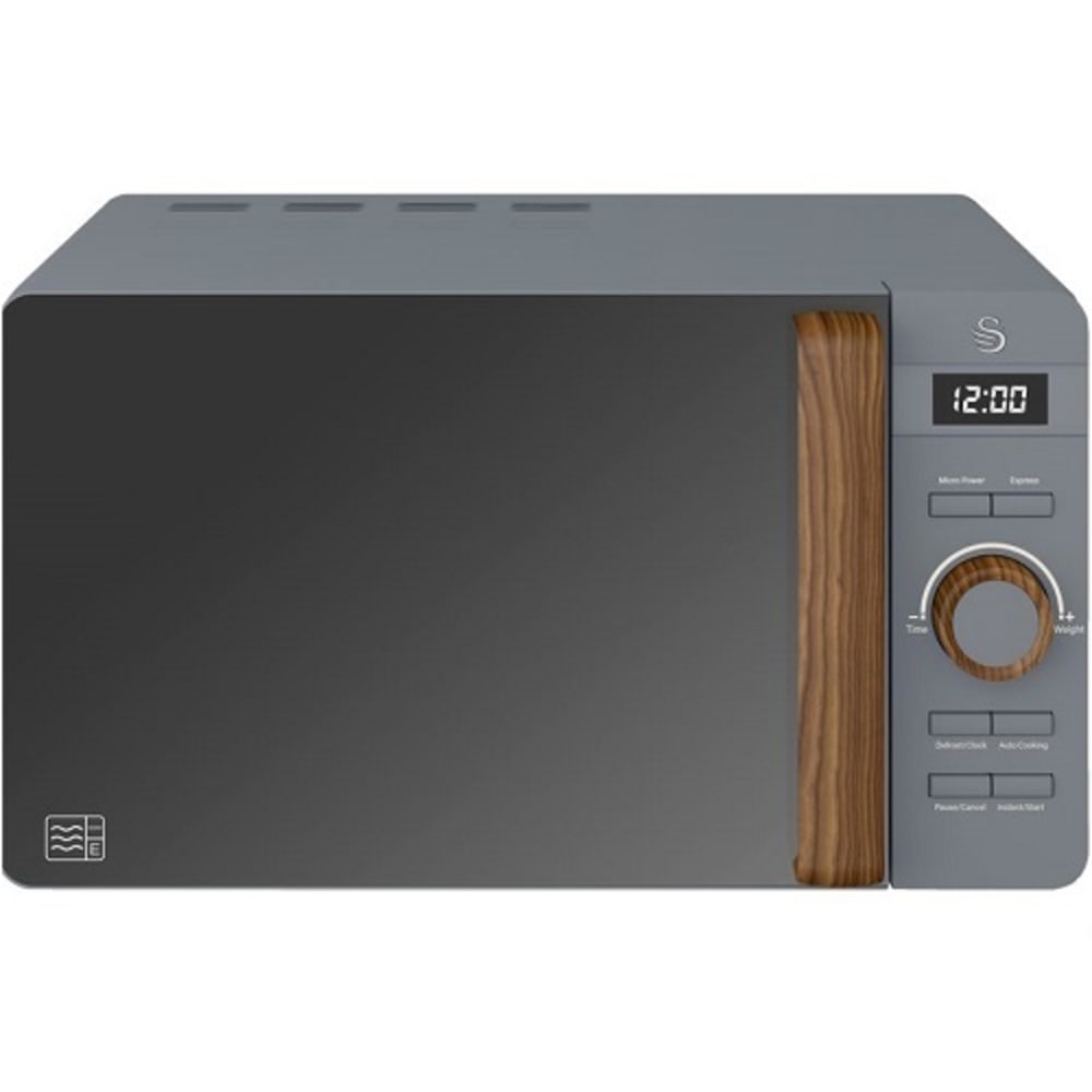 SWAN 20L GREY DIGITAL MICROWAVE OVEN (SMW20NE)