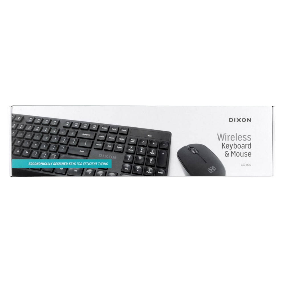 Dixon Wireless Keyboard & Mouse 