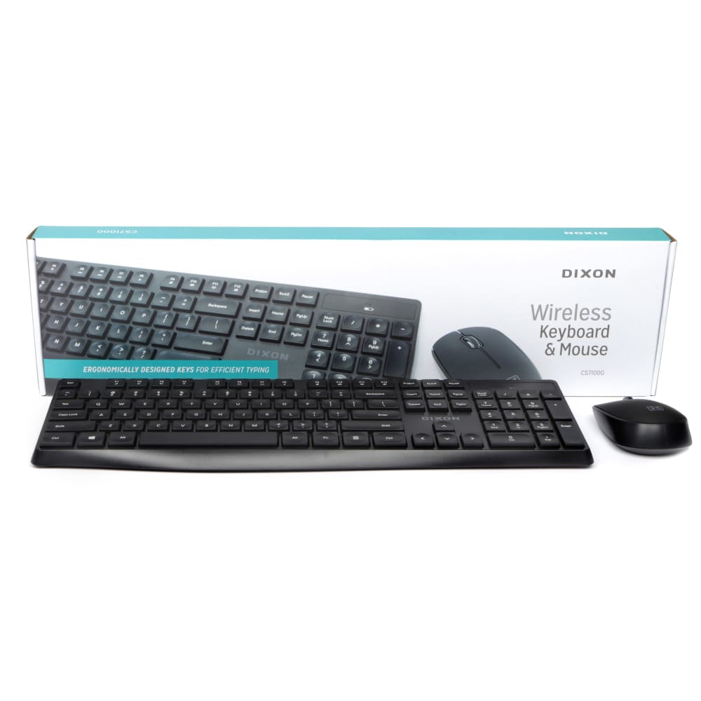 Dixon Wireless Keyboard & Mouse 