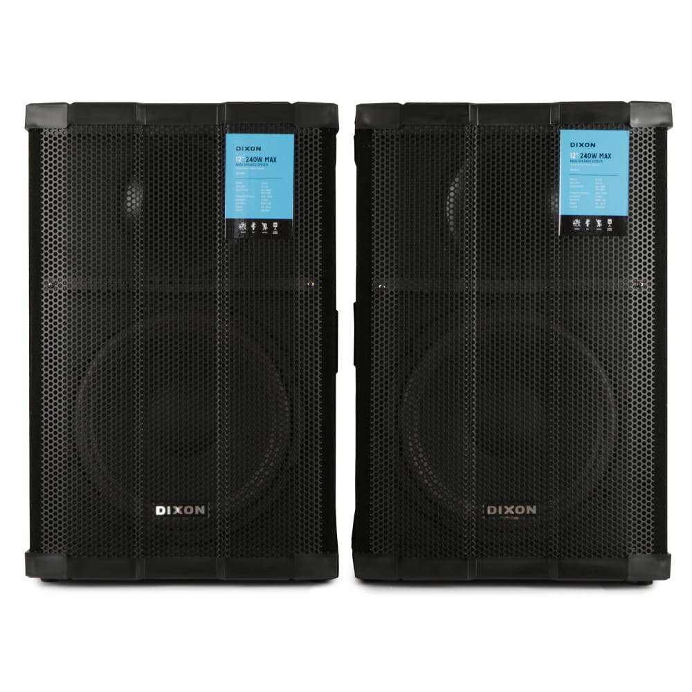 Dixon 12" Speaker System Shop Now
