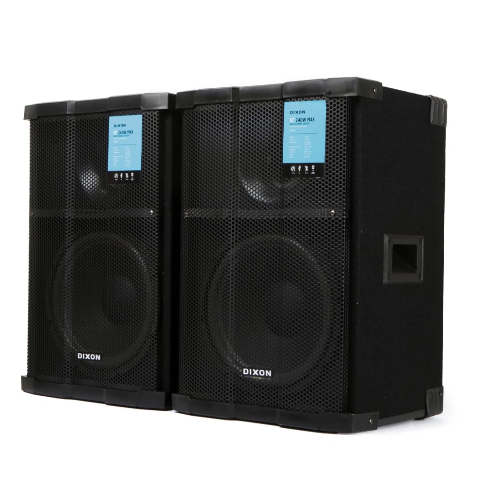 Dixon 12" Speaker System Shop Now