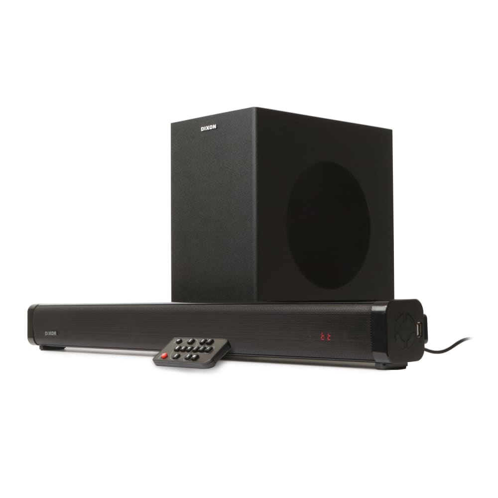 Dixon 2.1Channel AllInOne Bluetooth Speaker System Shop Now