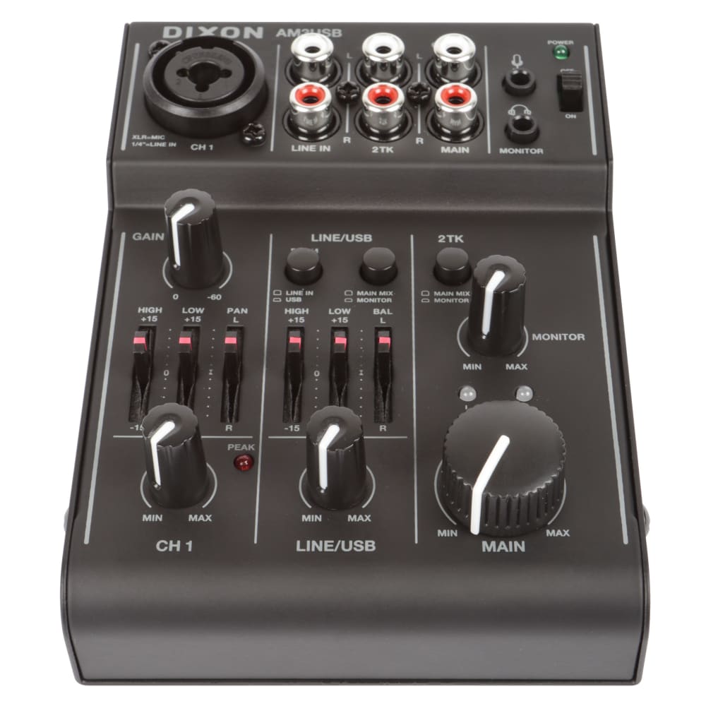 Dixon Compact 5-channel Mixer – with USB