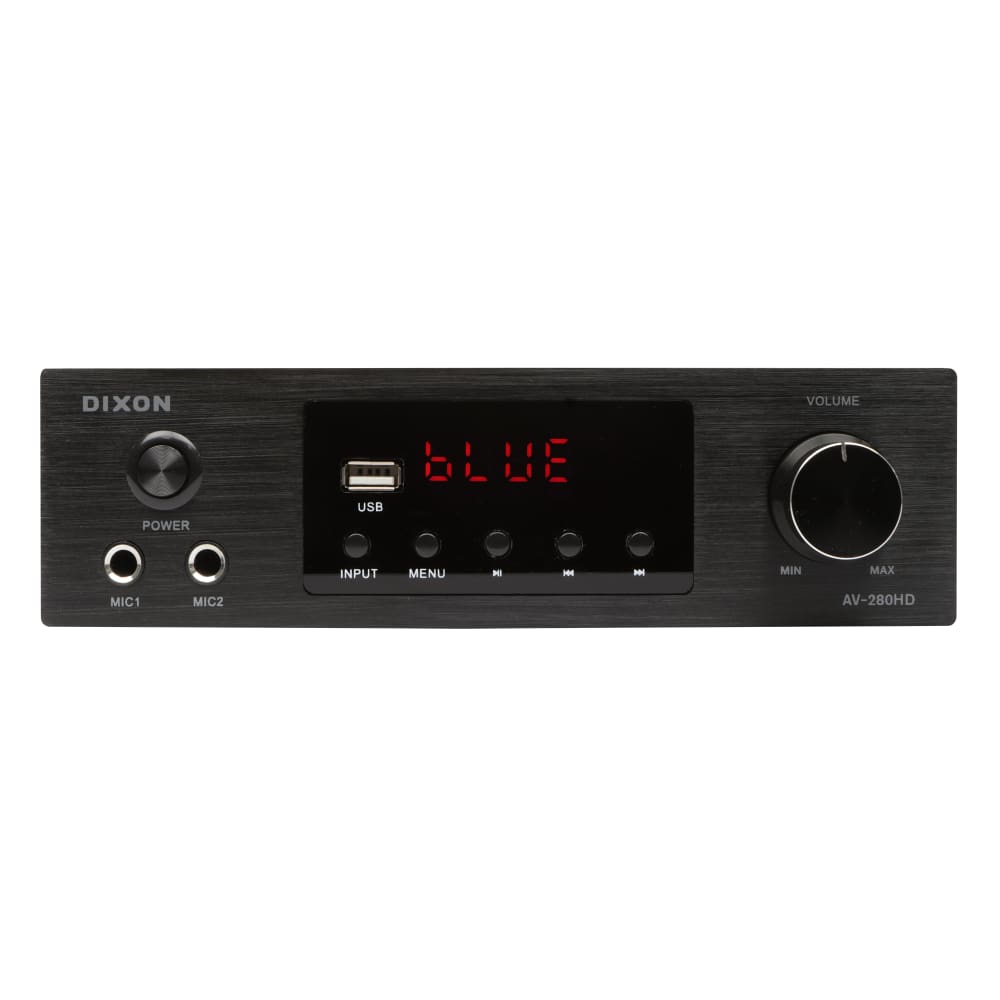 Dixon Compact Integrated Stereo Receiver with HDMI Input & Output 