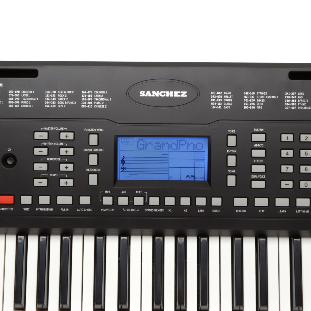 Sanchez 61-key Electronic Arranger Keyboard