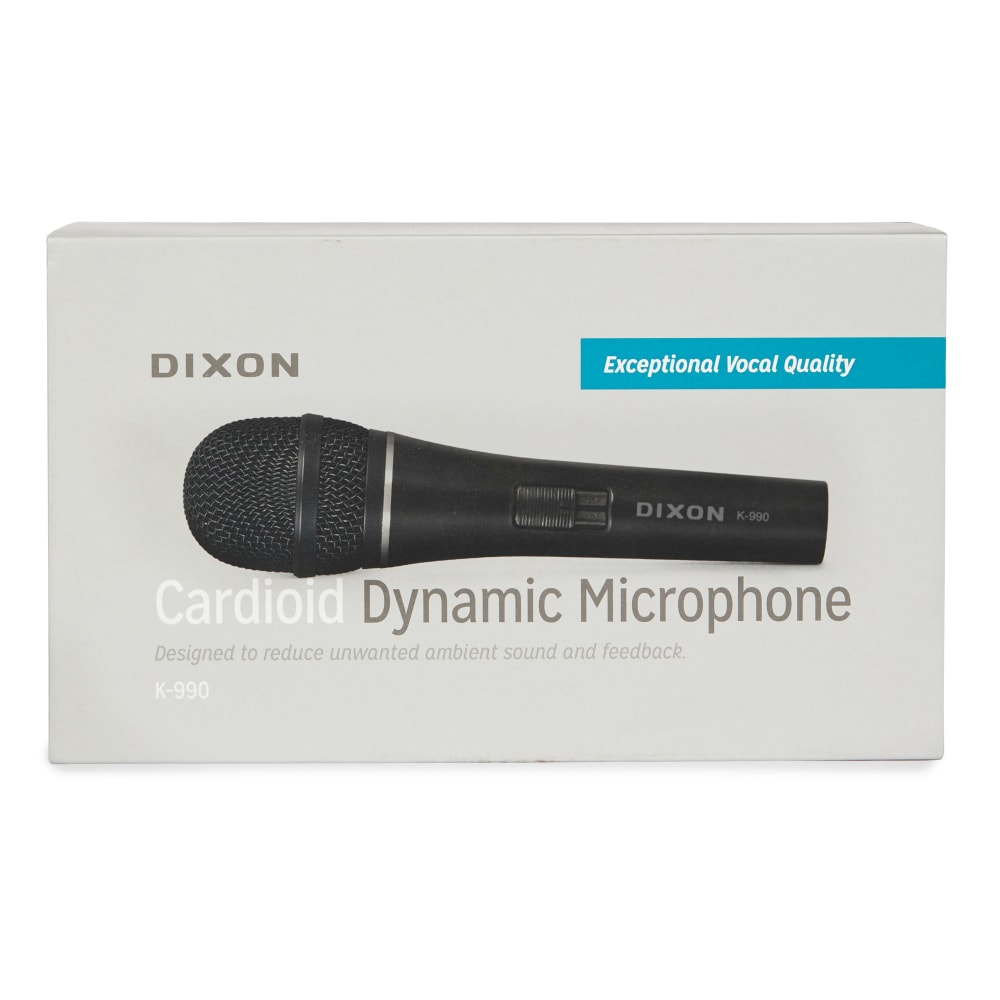 Dixon Dynamic Handheld Microphone With 4m Xlr Lead Shop Now