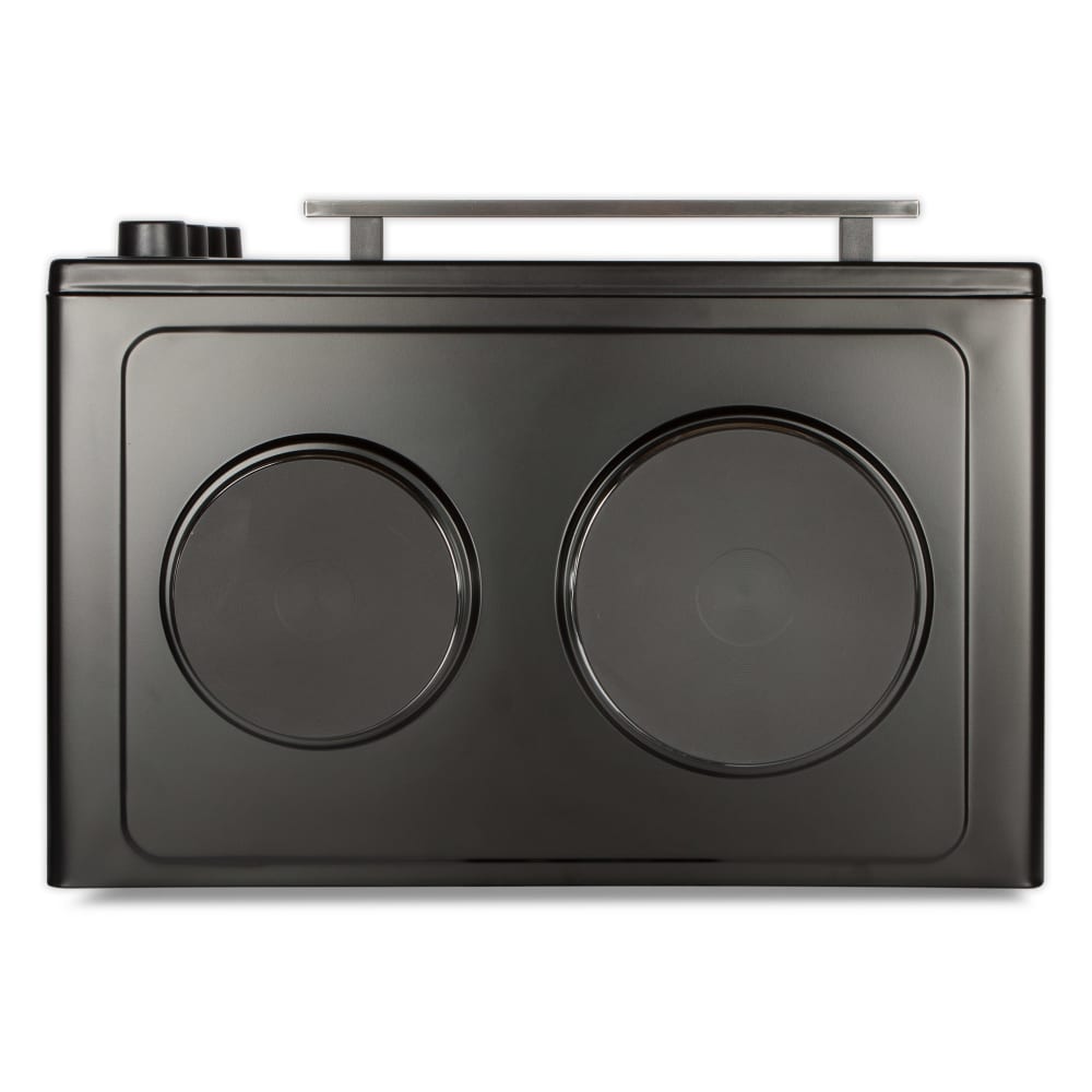 Amber 32L Mini Kitchen Countertop Oven and Double Plate Stove