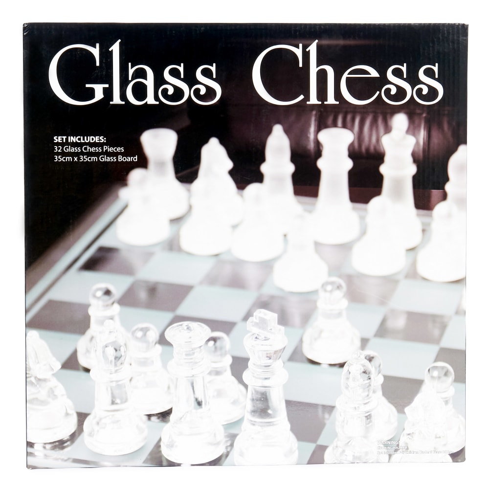 Glass Chess Set