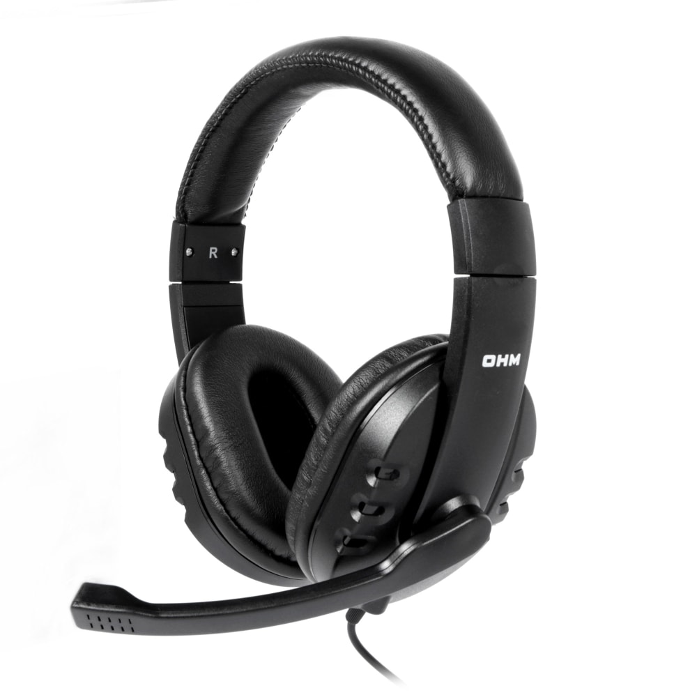 OHM Multimedia Headset with adjustable mic