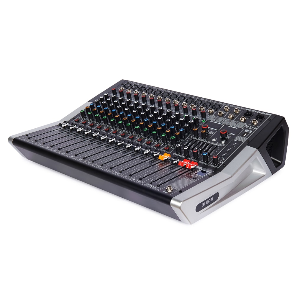 Dixon 12Channel Powered Mixer With Bluetooth And Usb Shop Now