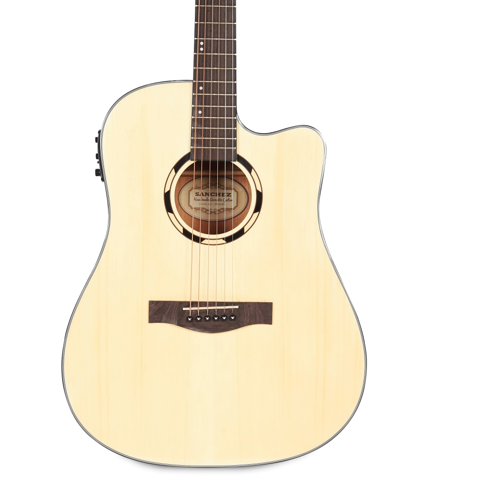 41-inch Dreadnought Acoustic Guitar with EQ and Built-in Tuner